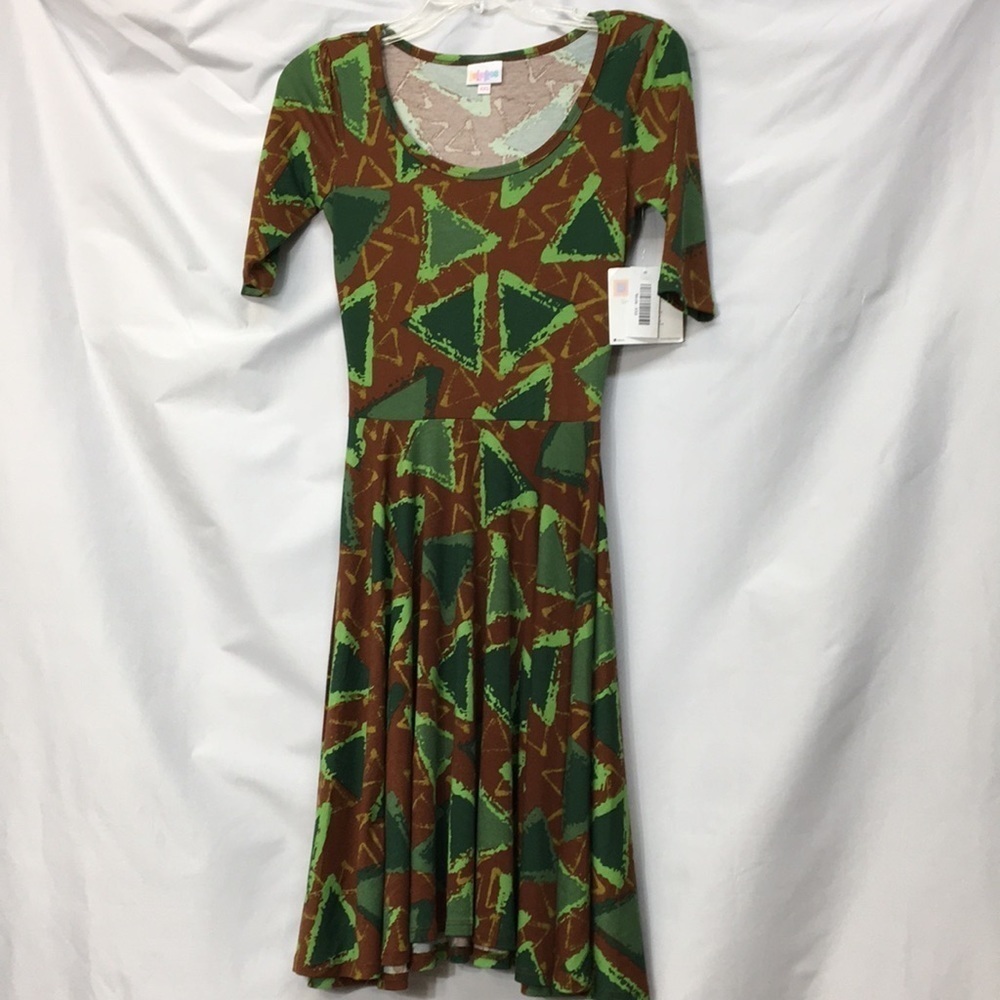 LulaRoe Women’s Dress “Nicole” Size XXS NEW with Tags